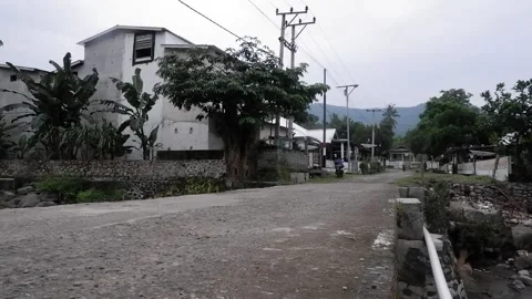 The Bridge Dam of Marente Sumbawa Stock Footage 232142124