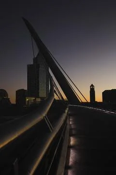 Bridge at Dawn Stock Photos