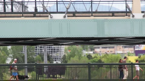Bridge denver colorado Stock Footage 6530832