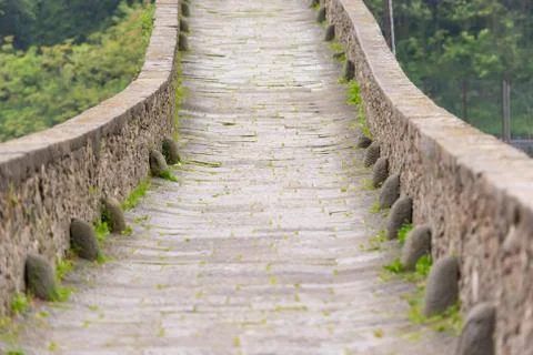 Bridge of a devil Stock Photos