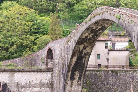 Bridge of a devil Stock Photos