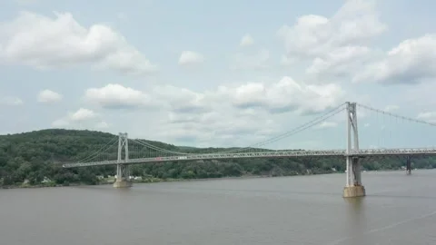 Bridge Drone Video stock 251588097