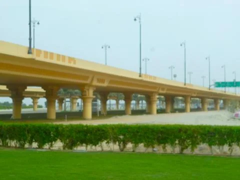 A bridge in Dubai UAE Stock Photos
