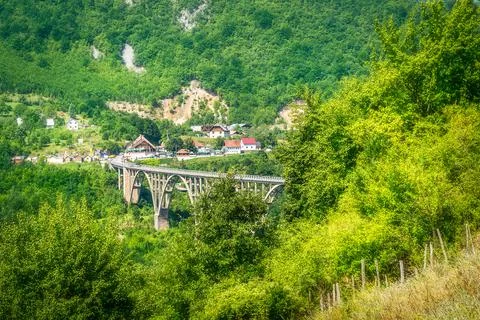 Bridge in Durmitor Stock Photos