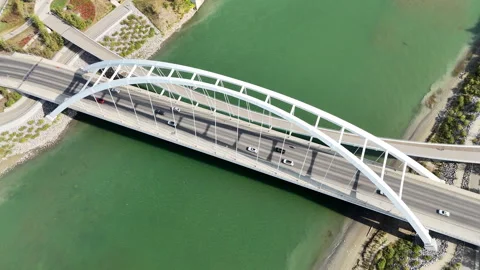 Bridge in Edmonton  Stock Footage 317474158