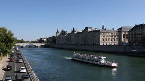 Bridge of Exchange (Pont au Change) Stock Footage 203371523