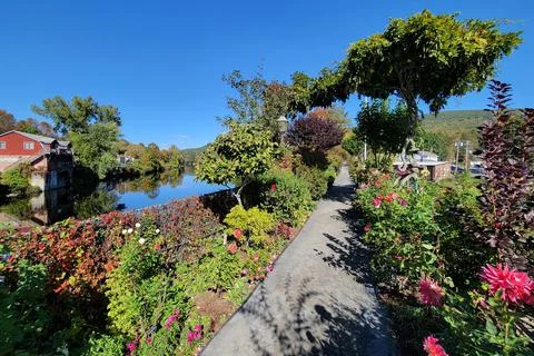Bridge of Flowers Path Foto stock