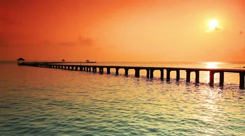 Bridge Stock Footage 37290039