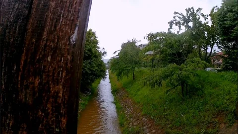 From the bridge Video stock 108868845