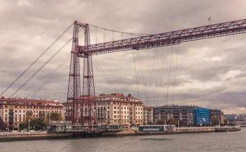 Bridge of Getxo Stock Photos
