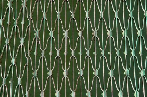 Bridge grating over river Stock Photos