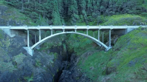 Bridge on Highway 101 Stock Footage 249901167
