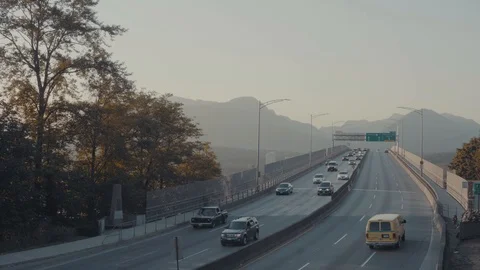 Bridge Highway 스톡 동영상 91228902