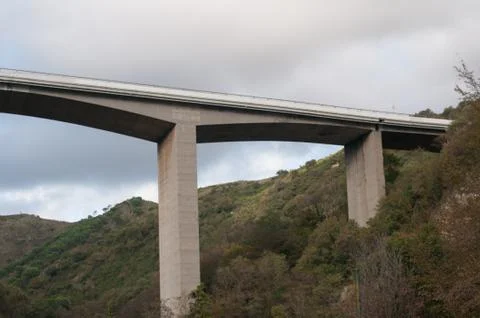 Bridge of a highway Foto stock