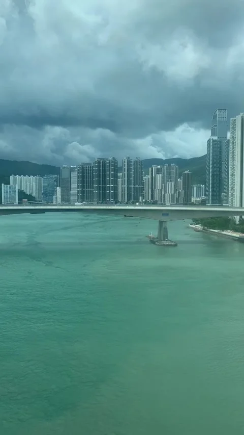 Bridge in Hong Kong Vidéo 341622725