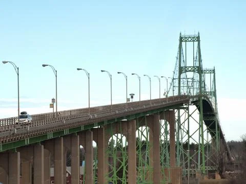 Bridge horizontal Stock Photos