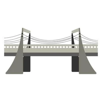 Bridge icon vector illustration design Stock Illustration