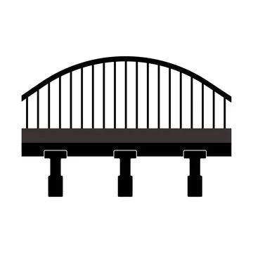 Bridge icon vector illustration design Stock Illustration