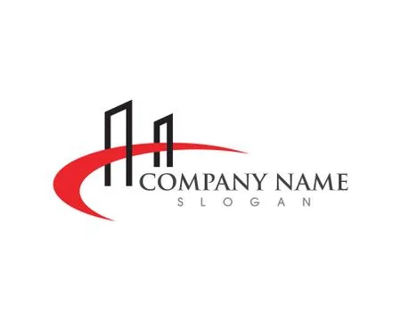 Bridge icon vector illustration Logo Stock-Illustration