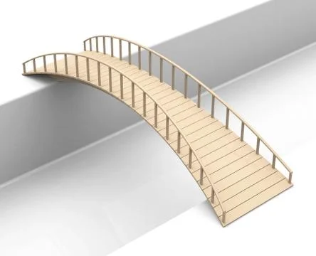 The bridge Stock Illustration