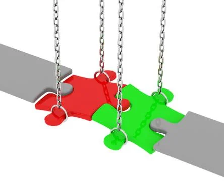 The bridge Stock Illustration