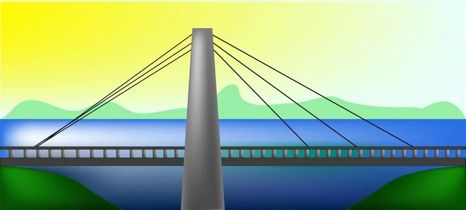 Bridge Stock Illustration