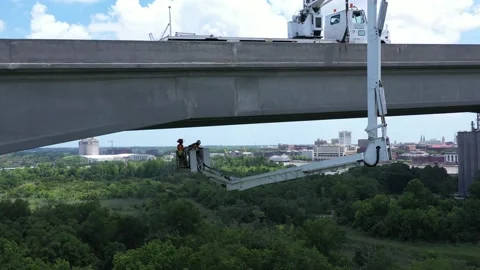 Bridge Inspection Vídeo Stock 132289111