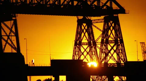 Bridge in La Boca, Buenos Aires Stock Footage 37271818