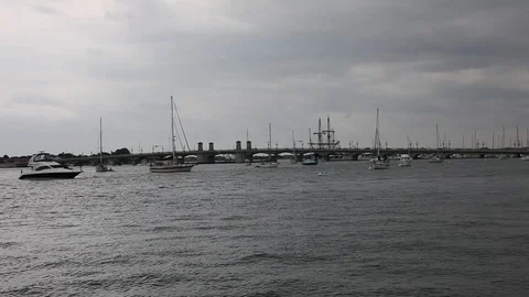 Bridge of Lions Stock Footage 94866111