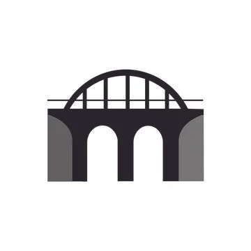 Bridge Logo Stock Illustration
