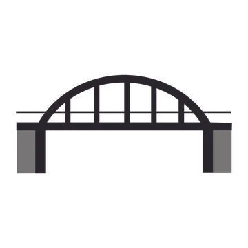 Bridge Logo Stock Illustration