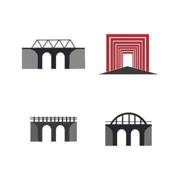 Bridge Logo Stock Illustration