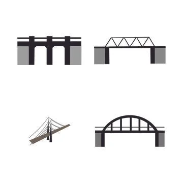 Bridge Logo Stock Illustration