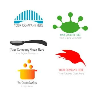 Bridge logo template illustration vector Illustrazione stock