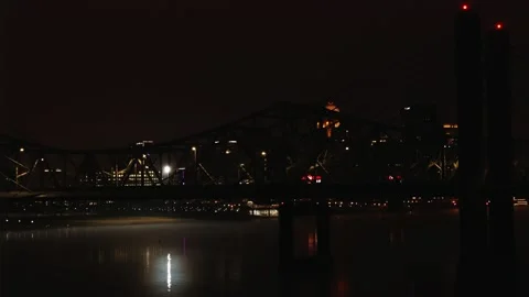 Bridge - Louisville, Kentucky 03 Stock Footage 228842853