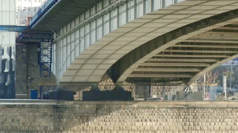 Bridge, low angle Video stock 14886146
