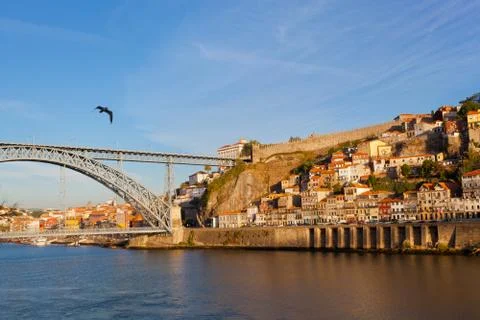 Bridge of luis i over douro river , porto, portugal Photos