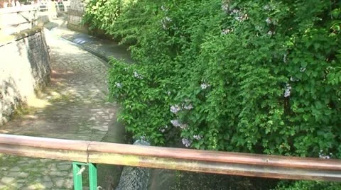 Bridge in Luxembourg 3 Stock Footage 11516922
