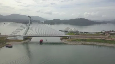 Bridge in Malaysia. Stock Footage 274215174