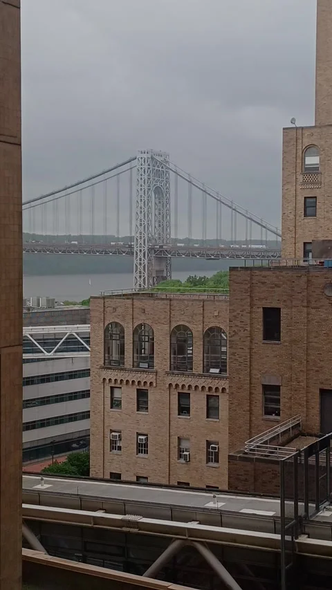 The bridge on my window Stock Footage 276992288