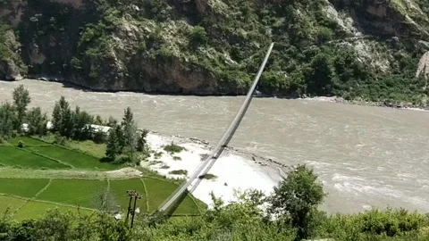 Bridge in nepal Vidéo 238757489