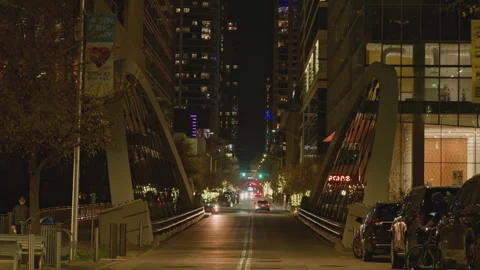Bridge at Night in Austin, Texay Stock-Footage 299626978