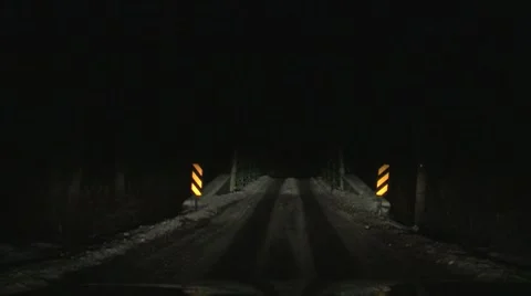 Bridge at night Stock-Footage 8555699