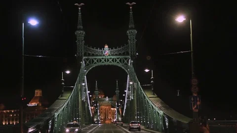 Bridge Night Stock Footage 70697626