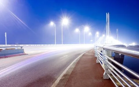 Bridge Night Stock Photos