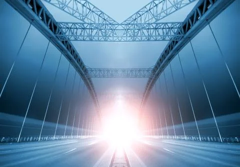 Bridge Night Stock Photos