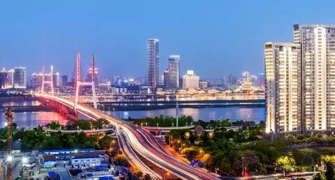 Bridge Night Stock Photos