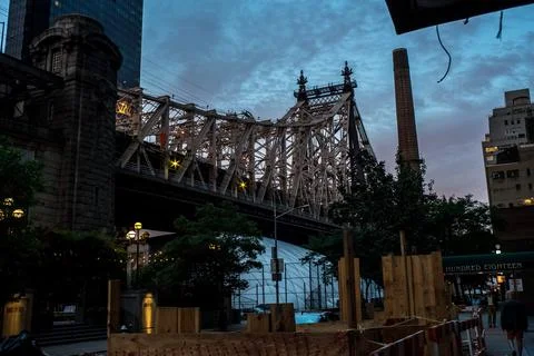 Bridge at Night 写真素材