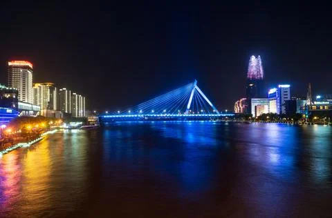 A bridge in Ningbo, China Stock Photos