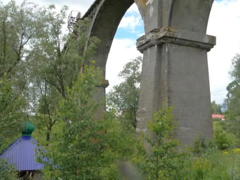 The bridge is not historically valid Stock Photos